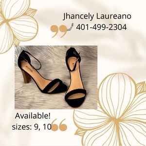 Black heels